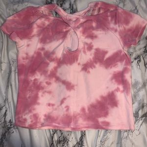 Pink Crop Top